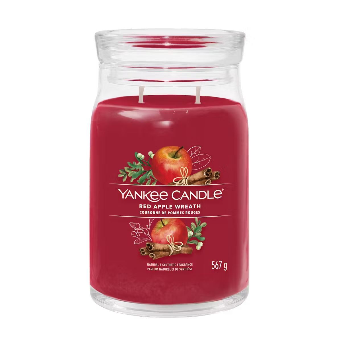 Yankee Candle Giara 567gr Red Apple Wreath