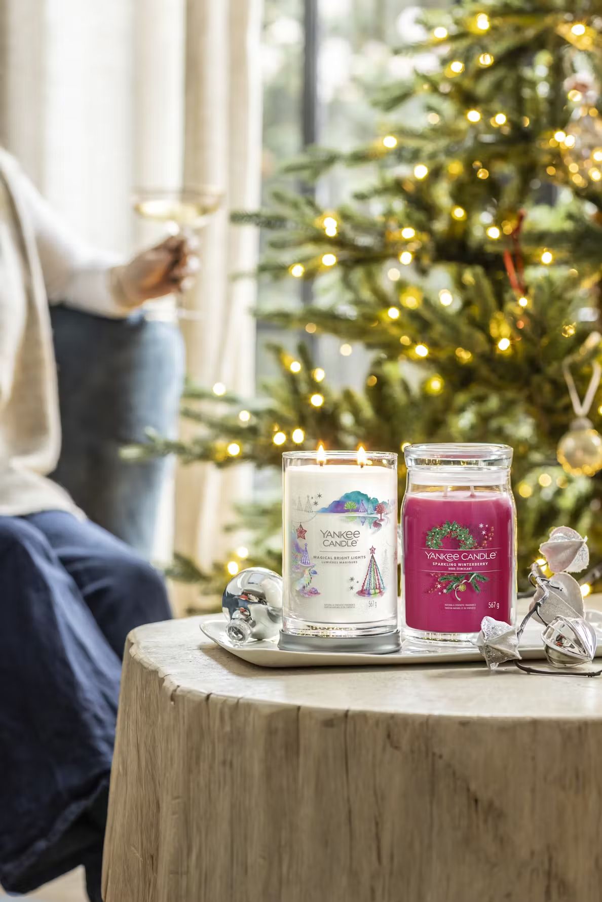 Yankee Candle Giara 567gr Sparkling Winterberry