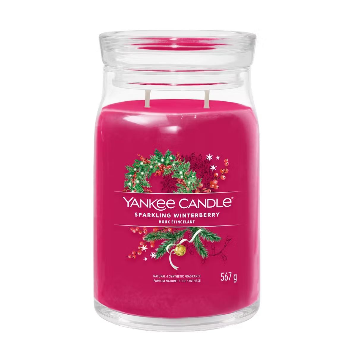 Yankee Candle Giara 567gr Sparkling Winterberry