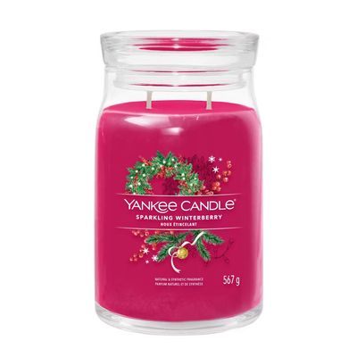 Yankee Candle Giara 567gr Sparkling Winterberry