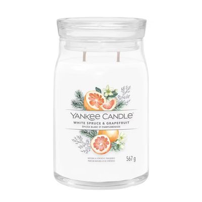 Yankee Candle Giara 567gr White Spruce & Grapefruit