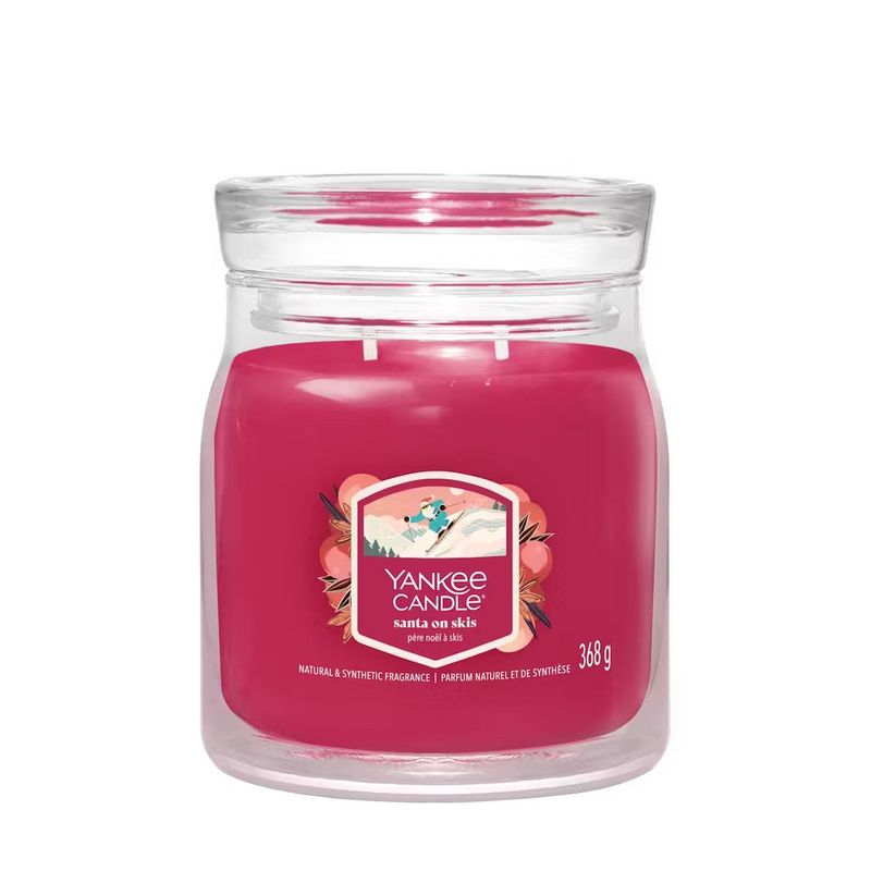 Yankee Candle Giara 368gr Santa on Skis