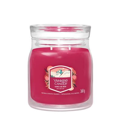 Yankee Candle Giara 368gr Santa on Skis