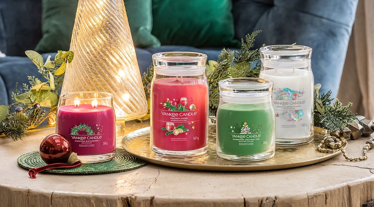 Yankee Candle Giara 368gr Sparkling Winterberry