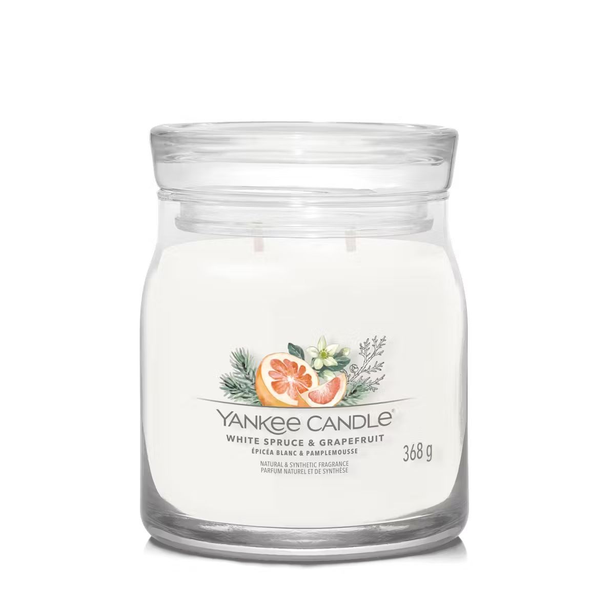 Yankee Candle Giara 368gr White Spruce & Grapefruit