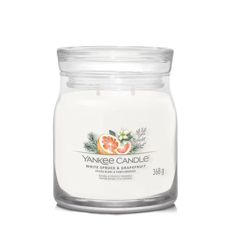 Yankee Candle Giara 368gr White Spruce & Grapefruit