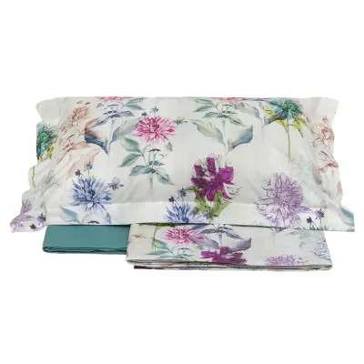 Completo lenzuola matrimoniale Destiny salvia