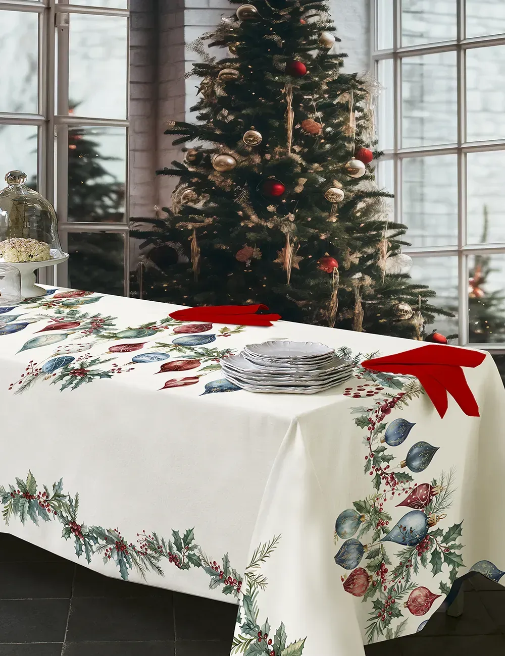 Tovaglia Tovaglia "Jingle Bells" 150x220cm