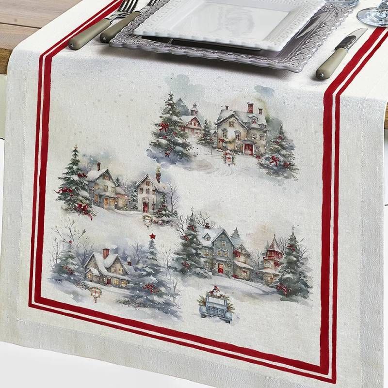 Runner antimacchia Runner antimacchia "Frozen"