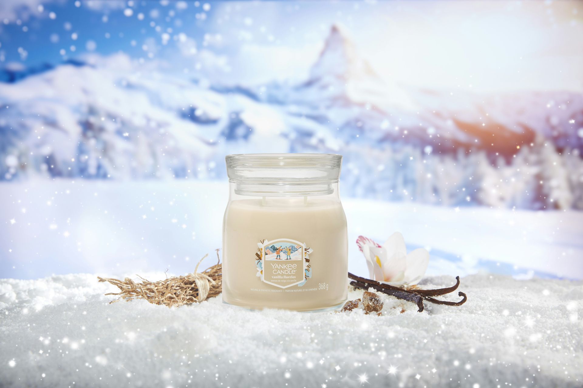 Yankee Candle giara 368gr Vanilla Flurries