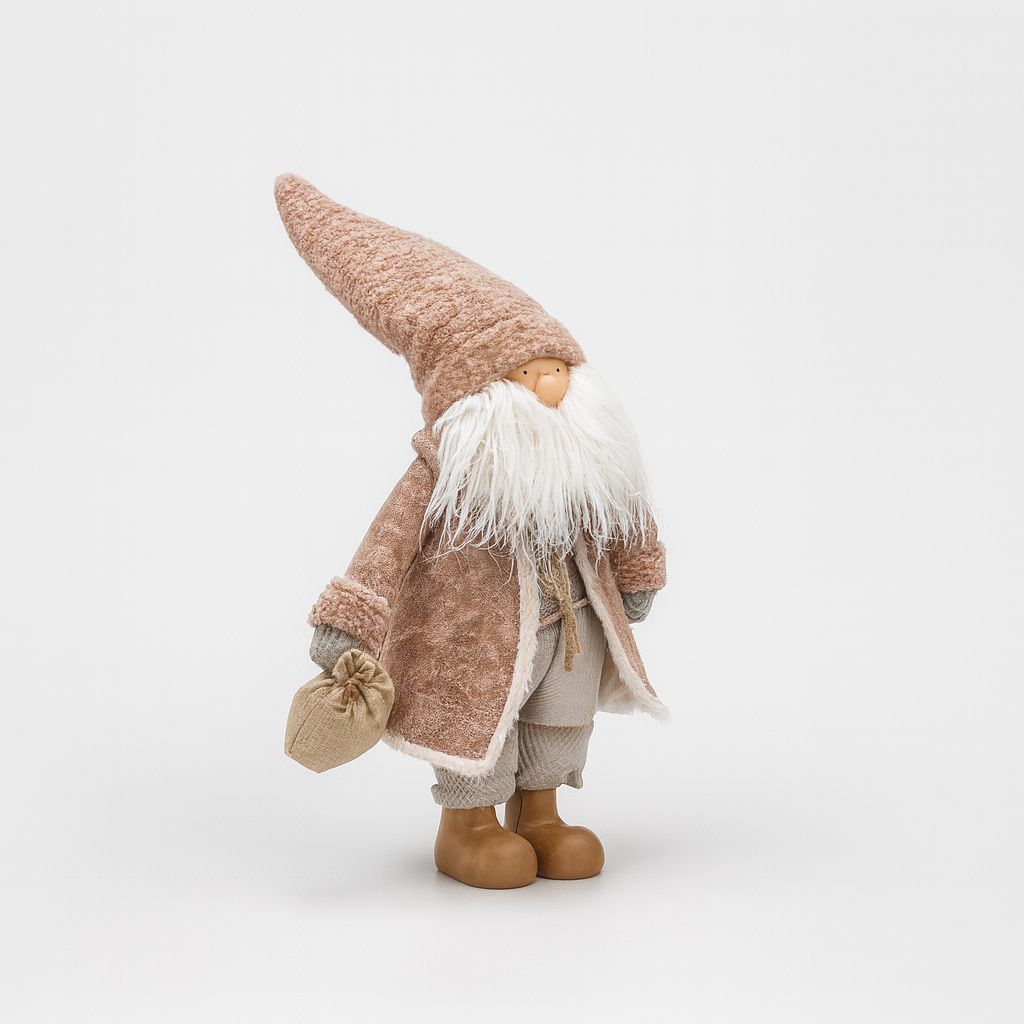 Babbo natale tricot rosa