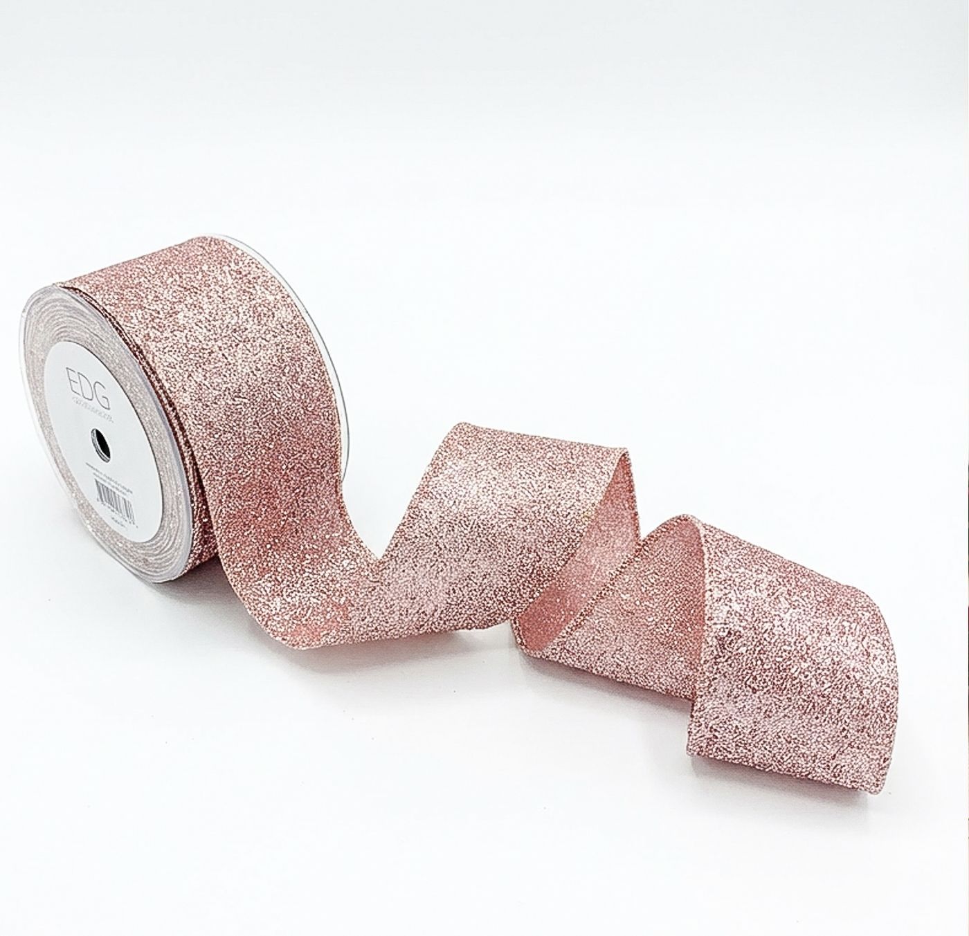Nastro rosa con glitter