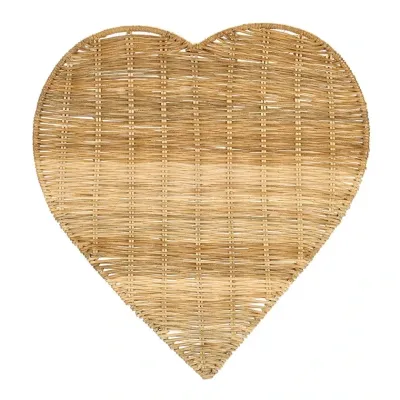 Tovaglietta vimini cuore