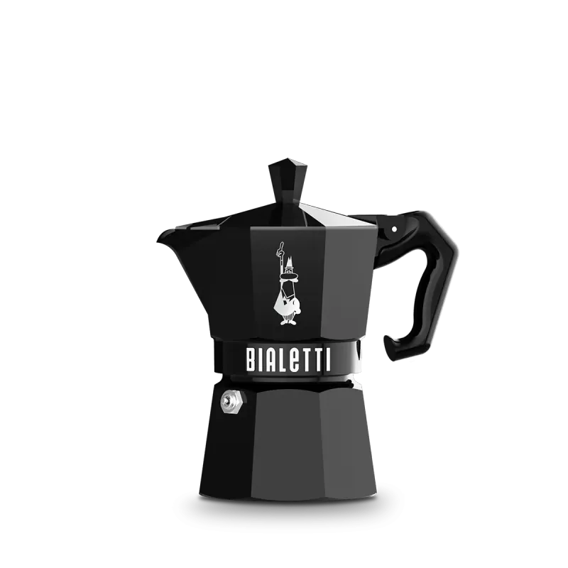 Moka Exclusive Black 3 tazze