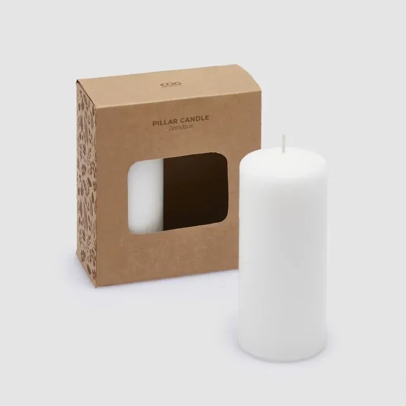 Set 3 candele h.15cm