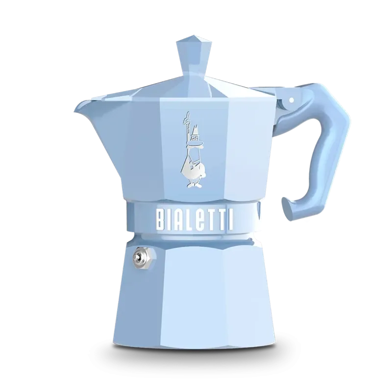 Moka Exclusive Light Blue 6 tazze