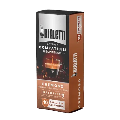 Capsule caffè Nespresso Bialetti Cremoso