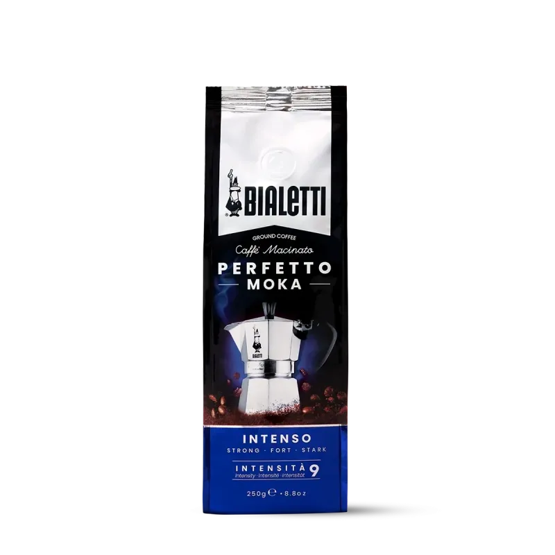 Caffè macinato Perfetto Moka Bialetti Intenso 250gr