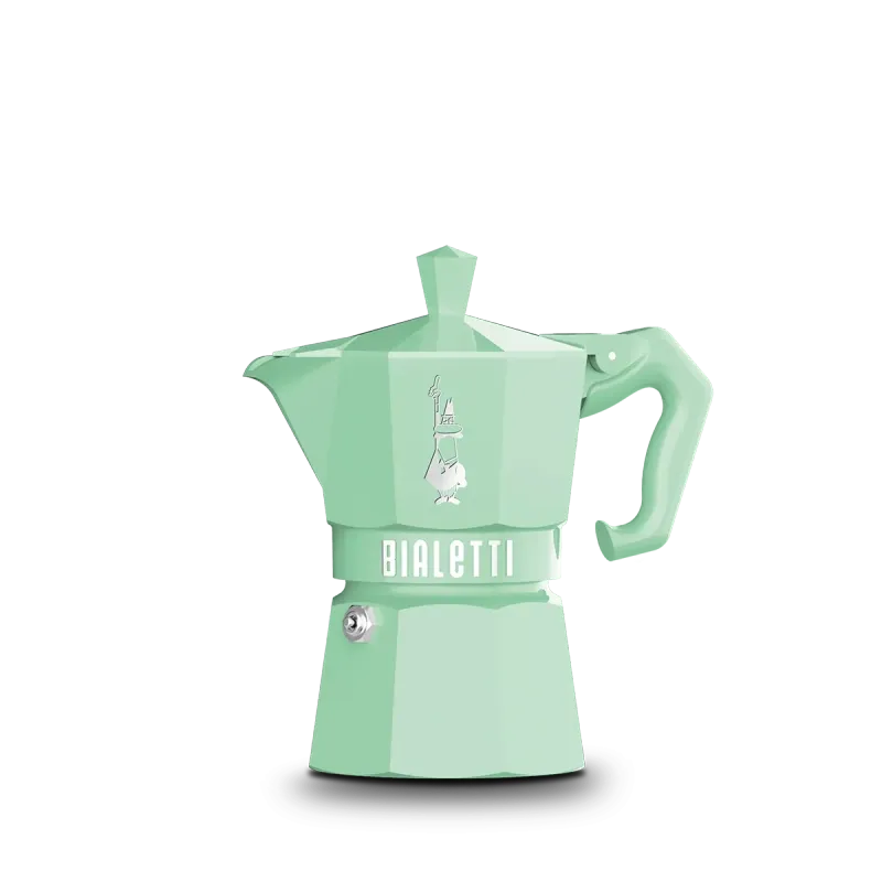 Moka Exclusive Green 3 tazze