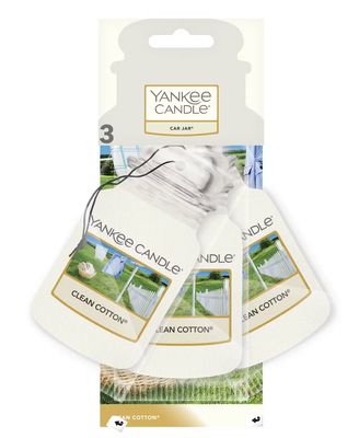 Yankee Candle set 3 car jar Clean Cotton