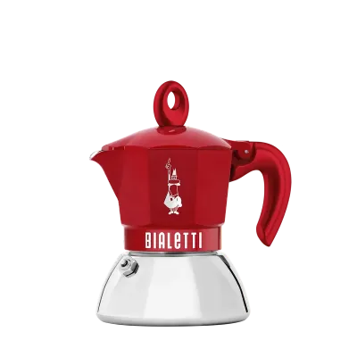 Moka Exclusive induzione Red 2 tazze