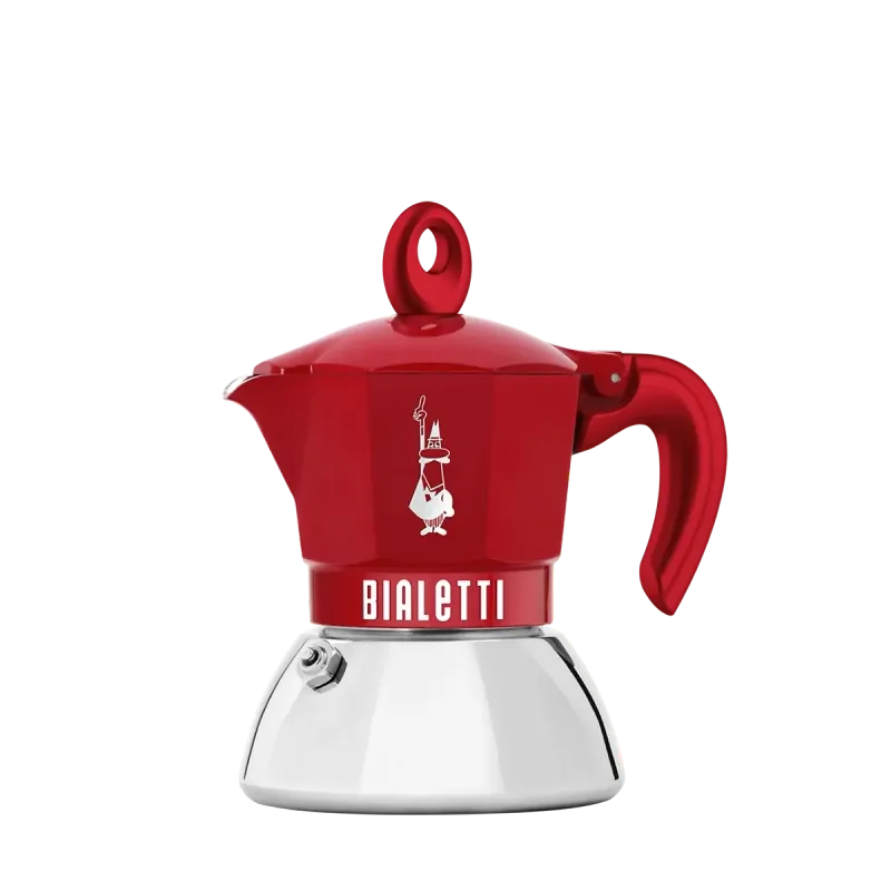 Moka Exclusive induzione Red 2 tazze
