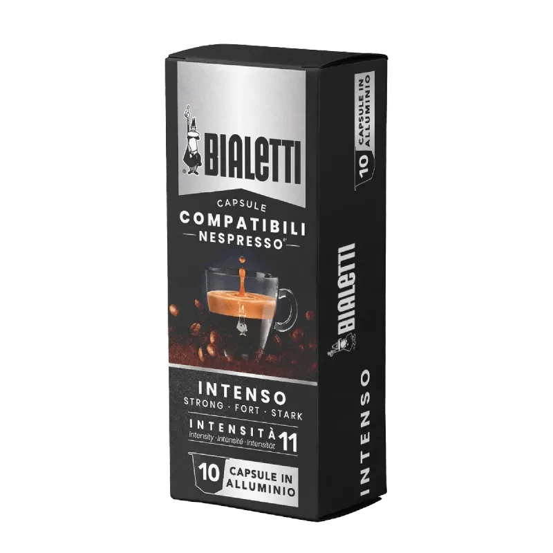Capsule caffè Nespresso Bialetti Intenso
