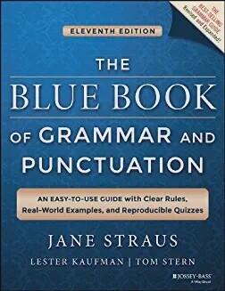 Used Blue Book of Grammar and Punctuation : An Easy-to-Use Guide with Clear Rule