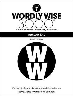 WORDLY WISE BOOK 7 ANSWER KEY (4TH EDITION)