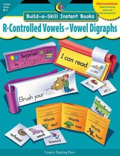 Used Build-a-Skill Instant Book R-Controlled Vowels and Vowel Digraphs