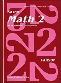 SAXON MATH 2 HOME STUDY TEACHER