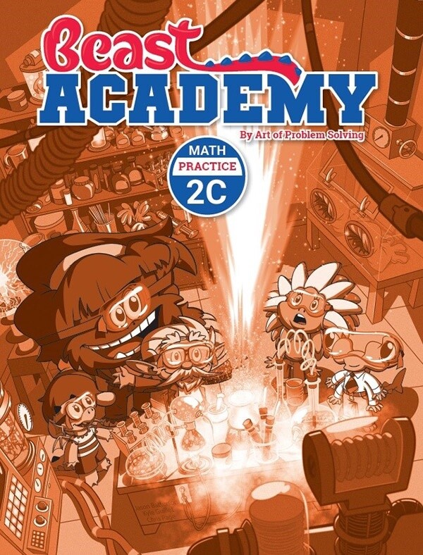 USED BEAST ACADEMY MATH 2C PRACTICE