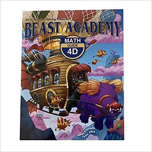 Used Beast Academy Math Guide 4D