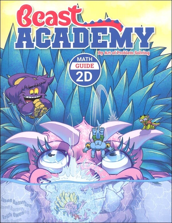 Used Beast Academy Math Guide 2D