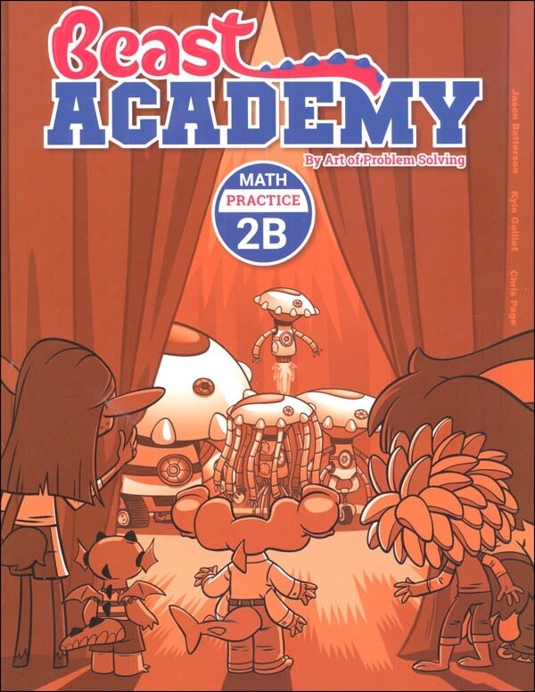 Used Beast Academy Math Practice 2B