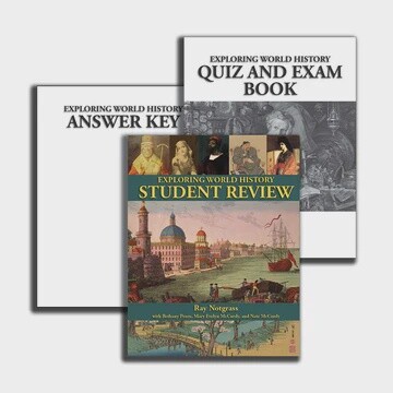 EXPLORING WORLD HISTORY STUDENT REVIEW PACK, (QUIZ & EXAM, STUDENT REVIEW & PARE