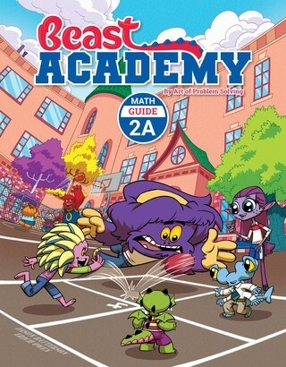 Used Beast Academy Math Guide 2A