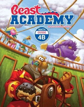 Used Beast Academy Math Guide 4B