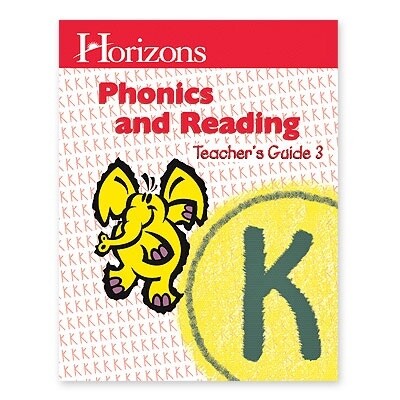 Used A/O HORIZONS PHONICS AND READING K TEACHER'S GUIDE 3