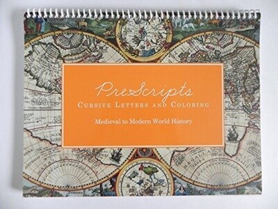 USED CLASSICAL CONVERSATIONS PRE SCRIPTS CURSIVE LETTERS AND COLORING