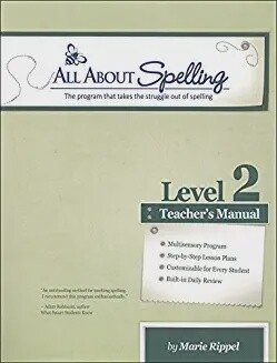 ALL ABOUT SPELLING LEVEL 2 TEACHERS GUIDE