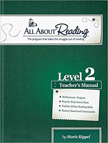 USED ALL ABOUT READING LEVEL 2 TEACHER'S GUIDE