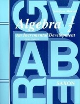 Used Saxon Algebra 1/2 Solutions Manual