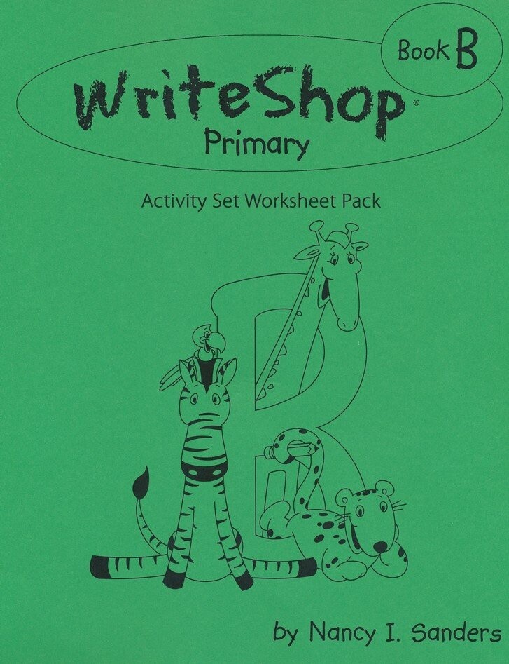 Used WriteShop Primary B Activity Set Worksheet Pack