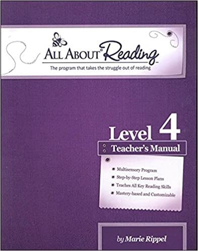 Used All About Reading 4 Teacher's Manual