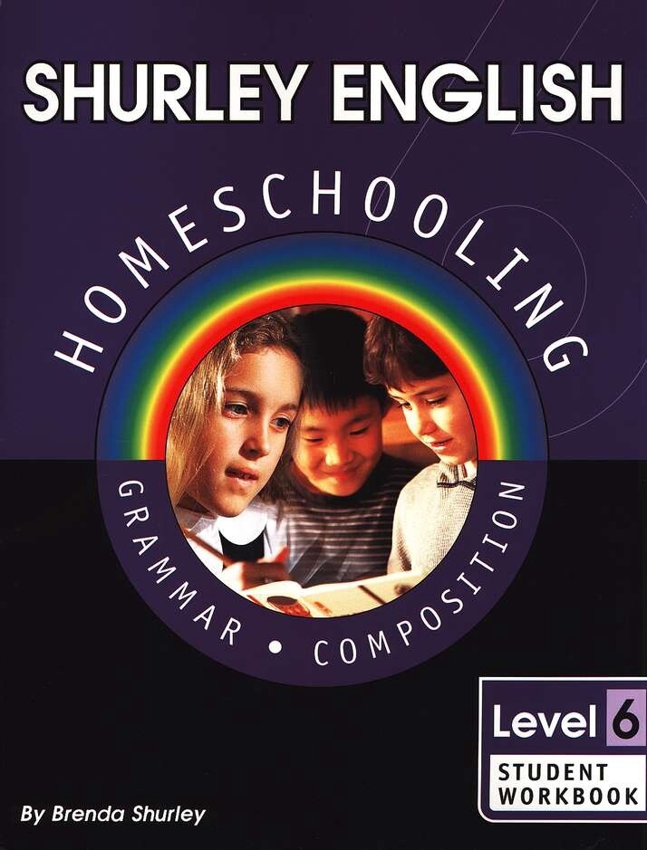 Used Shurley English6  Student Workbook for Homeschoolers
