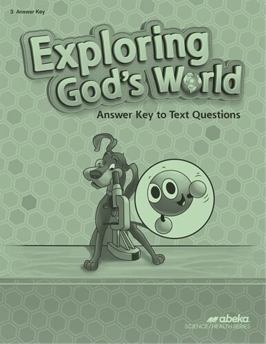 Used Abeka Exploring God&#39;s World 3 (5th Ed.) An Key