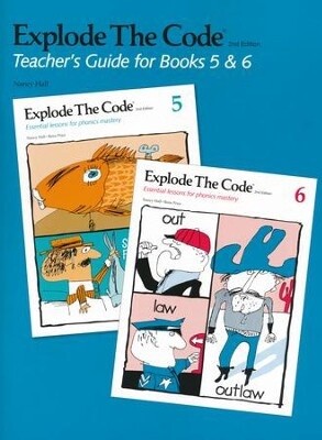 Used Explode the Code Teacher's Guide for books 5&amp;6 (2nd Edition)