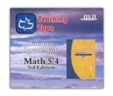 SAXON MATH 54 CD'S LESSON & TEST 3RD ED