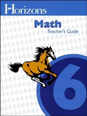 A/O HORIZONS MATH 6 TE - used
